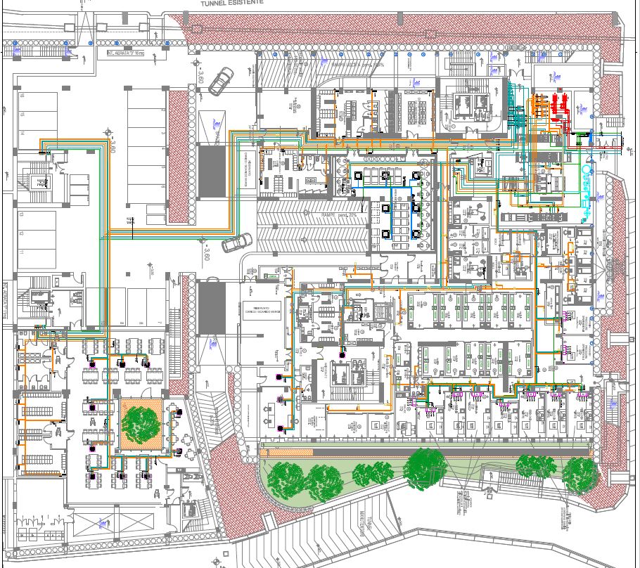 plumbing design for hospital